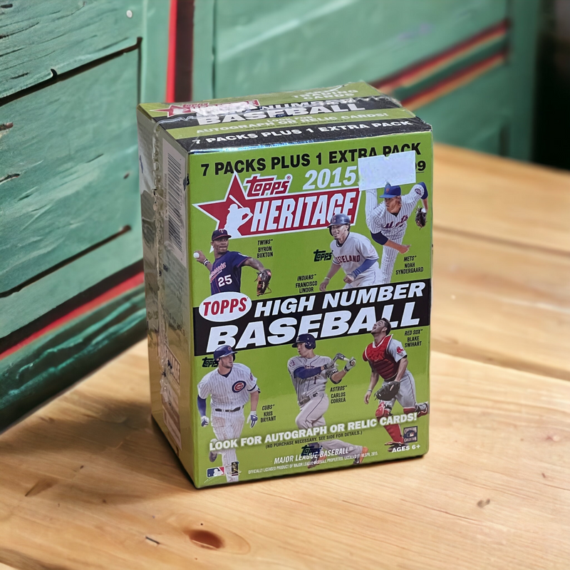 2015 Topps Heritage High Number Baseball Blaster Box