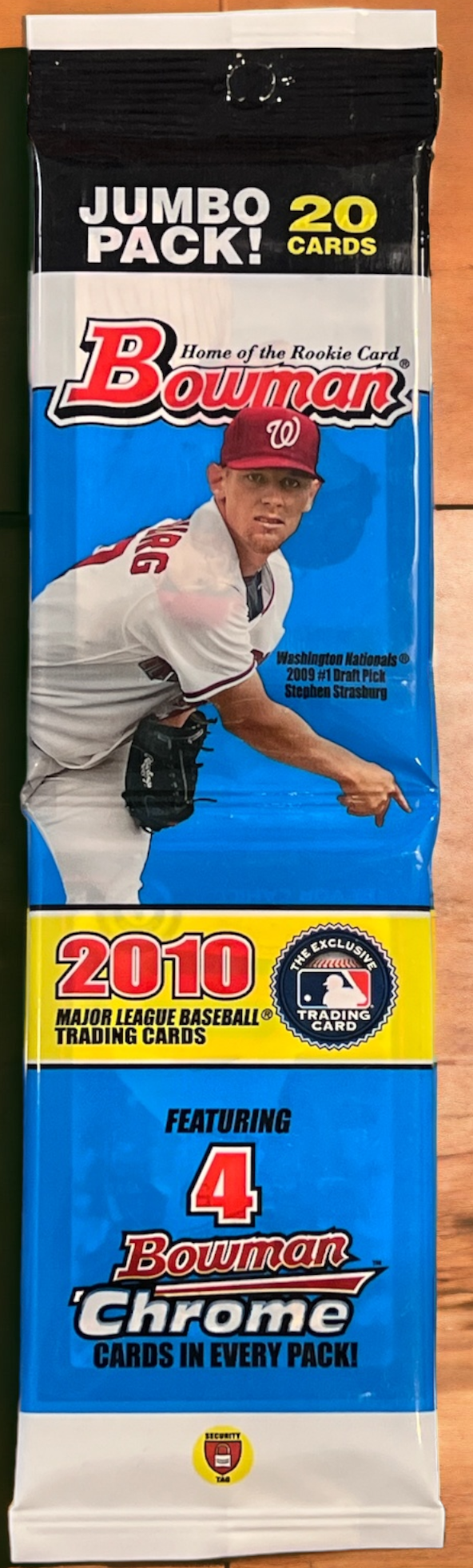 2010 Bowman Baseball Rack Pack