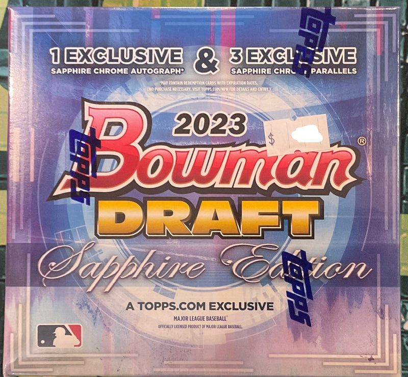 2023 Bowman Draft Baseball Sapphire Edition Box