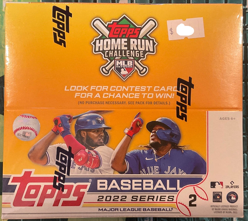 2022 Topps Series 2 Baseball Retail Box