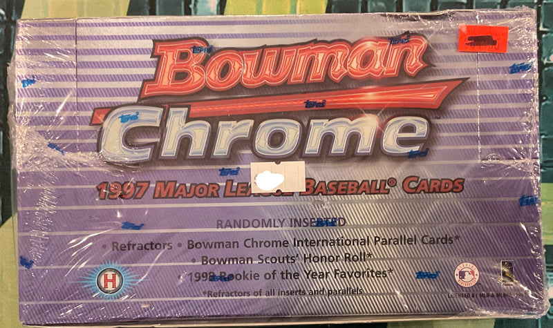1997 Bowman Chrome Baseball Hobby Box