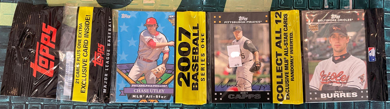 2007 Topps Series One Baseball Rack Pack