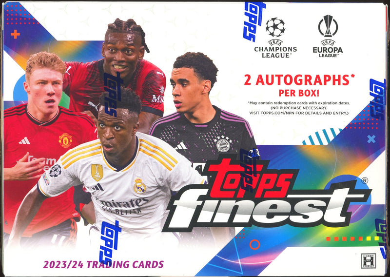 2023-24 Topps Finest UEFA Club Competitions Hobby Box *FLASH SALE*